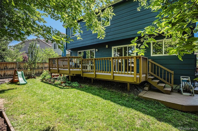 9640 Moss Rose Cir, Highlands Ranch, CO 80129 - back of house featuring a deck