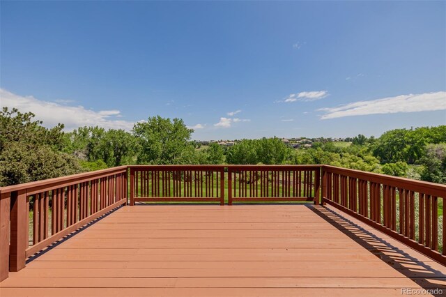3126 Aspen Creek Dr, Highlands Ranch, CO 80129 - view of deck