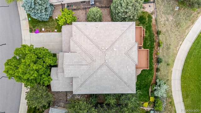 3126 Aspen Creek Dr, Highlands Ranch, CO 80129 - view from above of property