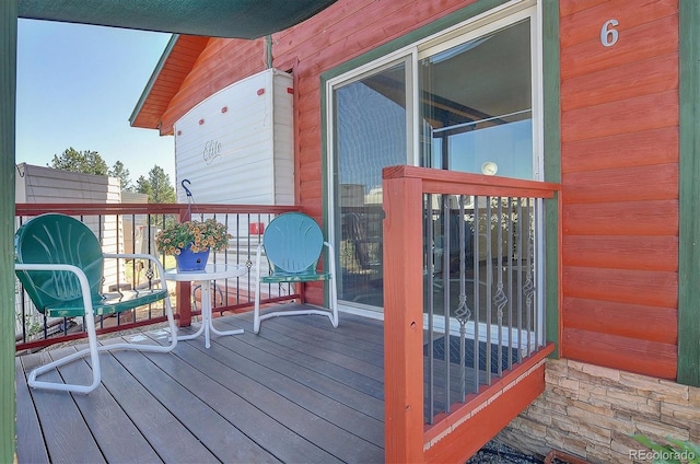 10795 County Road 197a Unit 6, Nathrop, CO 81236 - view of wooden deck