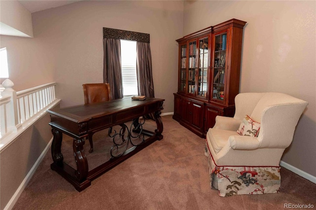 12242 Bannock Cir Unit D, Denver, CO 80234 - office area with carpet flooring and baseboards