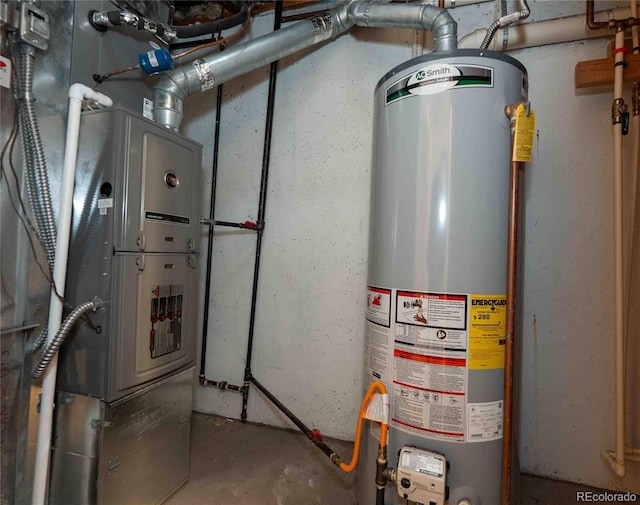 12242 Bannock Cir Unit D, Denver, CO 80234 - utility room with gas water heater