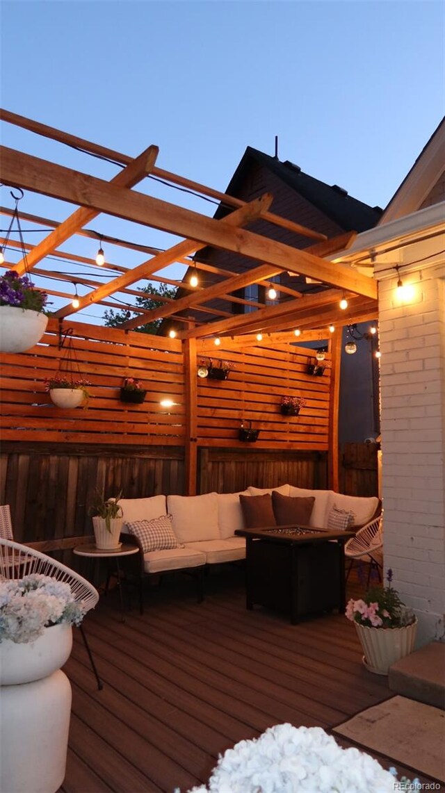 748 Elati St, Denver, CO 80204 - view of deck