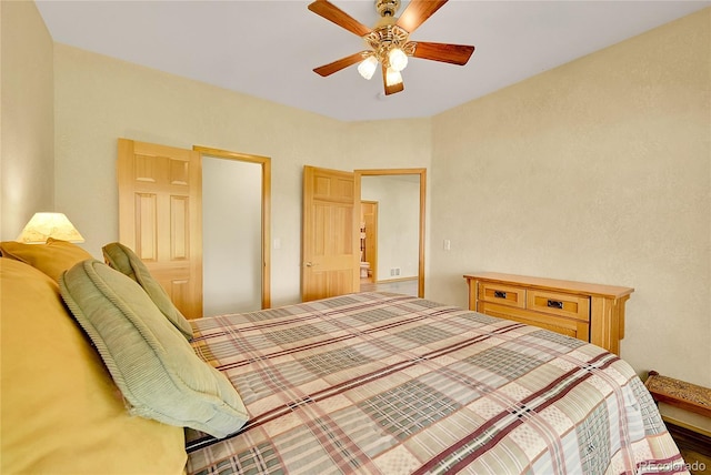766 Chimney Creek Dr, Golden, CO 80401 - bedroom featuring a ceiling fan