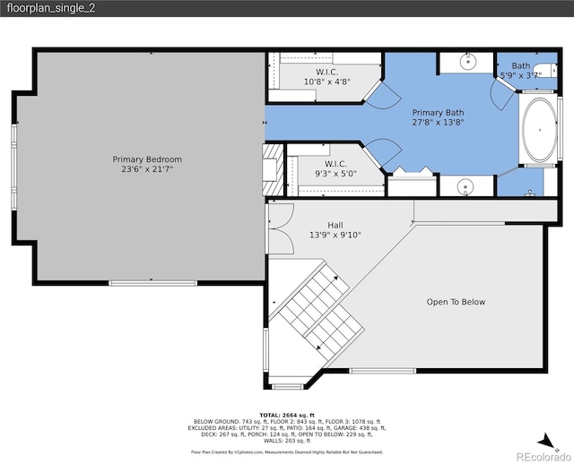 766 Chimney Creek Dr, Golden, CO 80401 - home floor plan