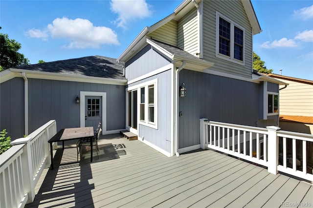 13651 W 65th Ave, Arvada, CO 80004 - deck featuring outdoor dining space