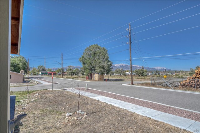 205 Sabeta Ave, Poncha Springs, CO 81242 - view of asphalt road with a mountain view
