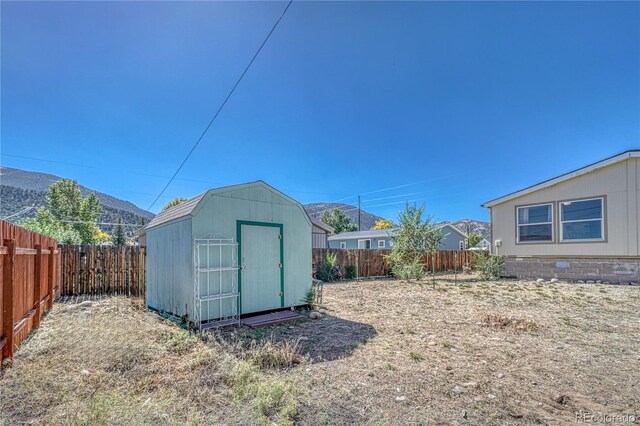 205 Sabeta Ave, Poncha Springs, CO 81242 - view of shed with a fenced backyard