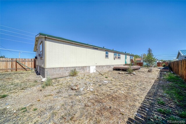 205 Sabeta Ave, Poncha Springs, CO 81242 - view of home's exterior featuring a fenced backyard and a deck