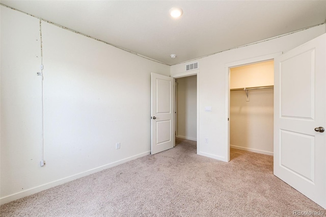 13376 Willow St, Thornton, CO 80602 - unfurnished bedroom with light colored carpet, a spacious closet, and a closet