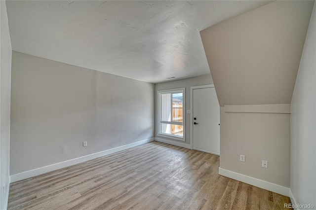 foyer entrance featuring light hardwood / wood-style flooring