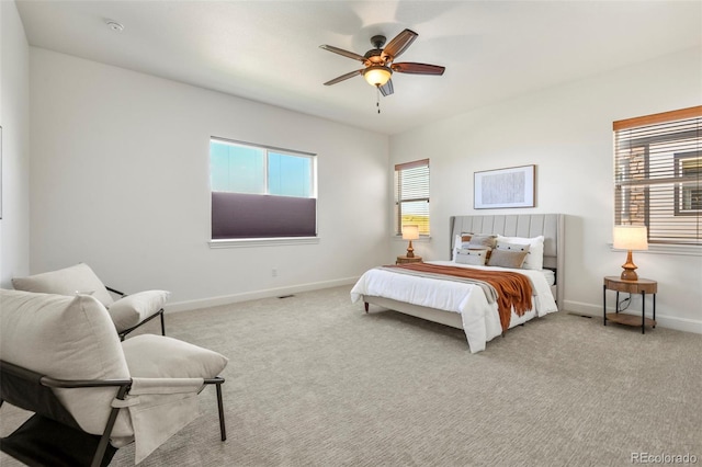 4011 W 149th Ave, Broomfield, CO 80023 - carpeted bedroom featuring baseboards and ceiling fan