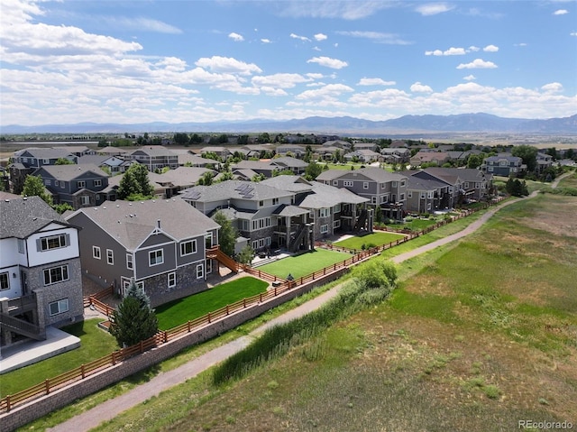 4011 W 149th Ave, Broomfield, CO 80023 - aerial perspective of suburban area featuring mountains