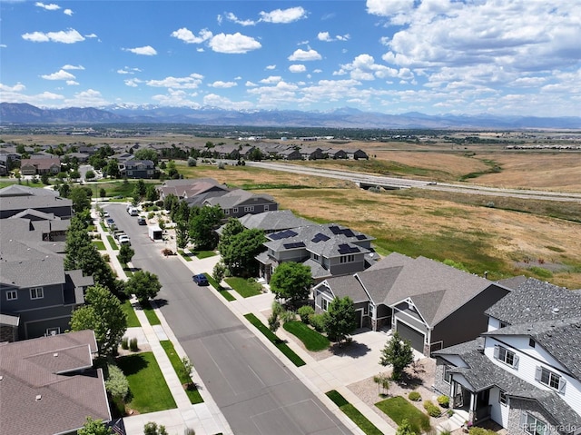 4011 W 149th Ave, Broomfield, CO 80023 - aerial view of residential area featuring mountains
