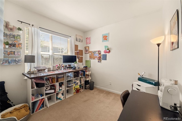6963 Maram Way, Fountain, CO 80817 - carpeted office featuring baseboards