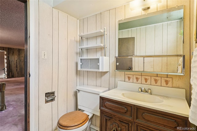 6920 W 47th Pl, Wheat Ridge, CO 80033 - bathroom with wooden walls and vanity