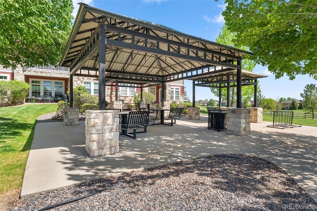 3329 Molly Ln, Broomfield, CO 80023 - view of property's community with a gazebo and a patio