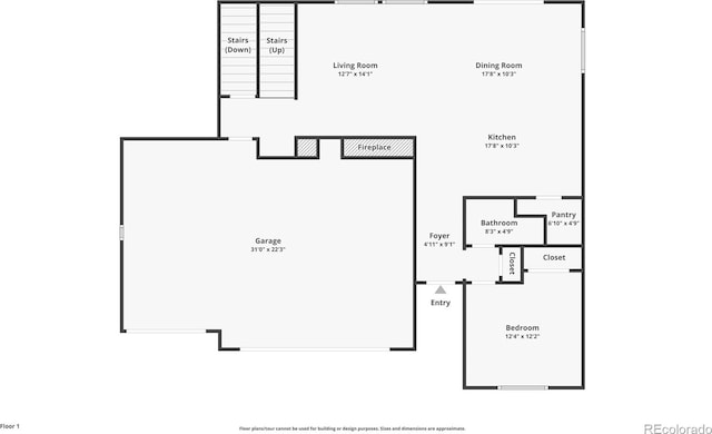 7207 S Scottsburg Way, Aurora, CO 80016 - view of layout