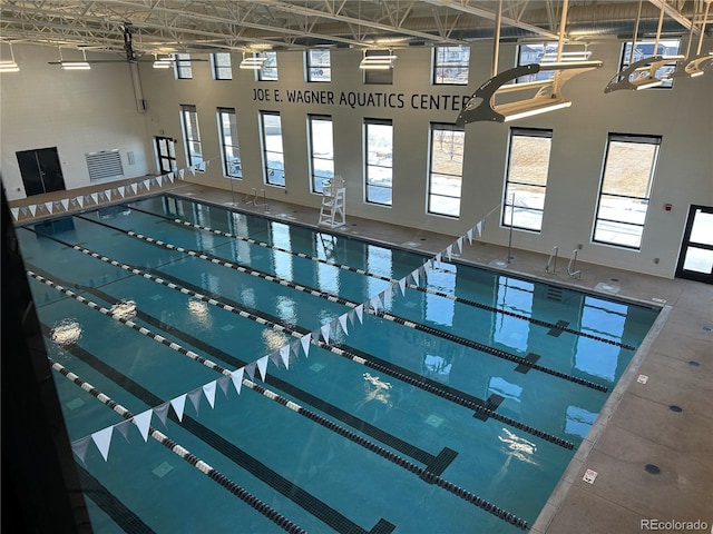 view of pool