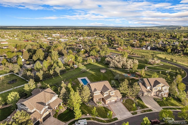 7624 Russell Ct, Arvada, CO 80007 - aerial overview of property's location with nearby suburban area