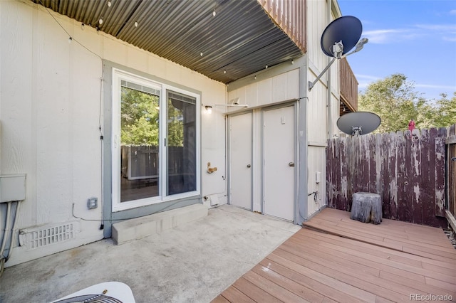 3090 W 107th Pl Unit F, Westminster, CO 80031 - wooden terrace with a patio