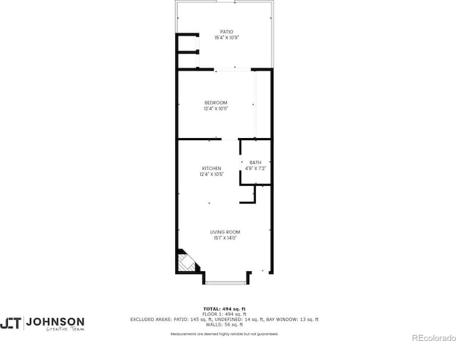 3090 W 107th Pl Unit F, Westminster, CO 80031 - view of floor plan / room layout