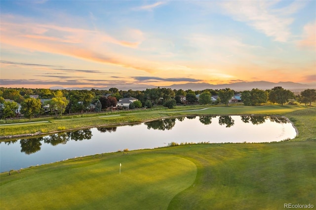 3090 W 107th Pl Unit F, Westminster, CO 80031 - water view featuring a golf club