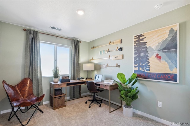 22384 E 6th Pl, Aurora, CO 80018 - carpeted office featuring baseboards