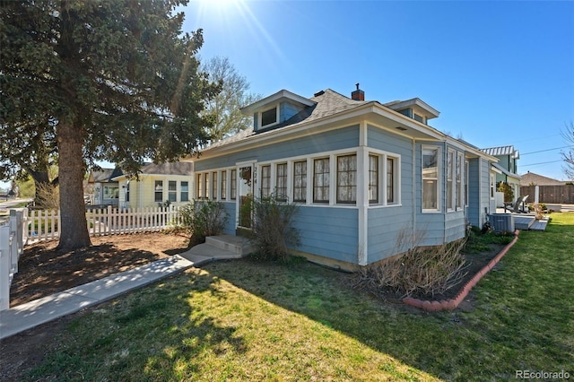224 4th Ave, Severance, CO 80550 - view of front of property with a chimney