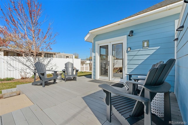 224 4th Ave, Severance, CO 80550 - view of wooden terrace