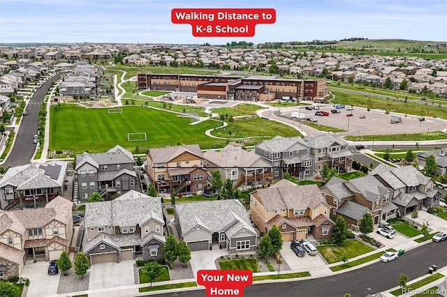16256 Ute Peak Way, Broomfield, CO 80023 - aerial view of residential area