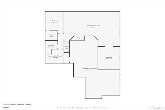 16256 Ute Peak Way, Broomfield, CO 80023 - view of home floor plan