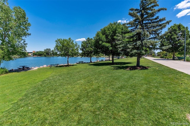 11604 Community Center Dr Unit 8, Northglenn, CO 80233 - view of green lawn with a water view