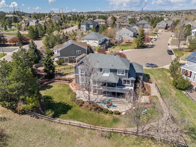 404 Yarrow Pl, Castle Pines, CO 80108 - aerial view of residential area