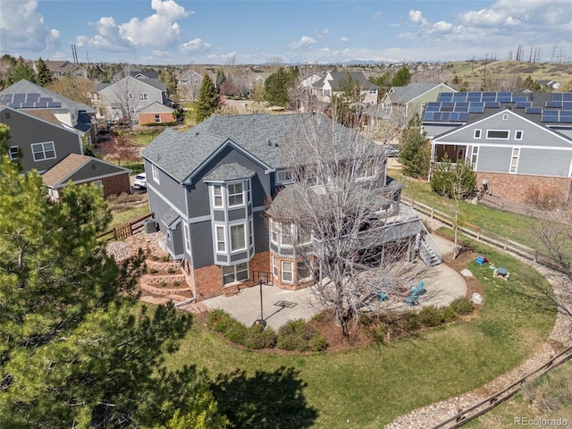 404 Yarrow Pl, Castle Pines, CO 80108 - aerial view of residential area