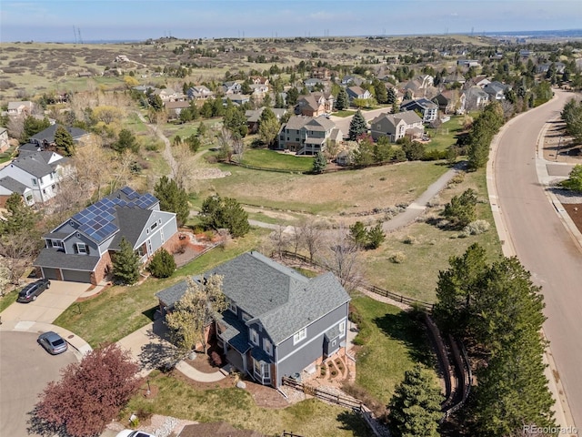 404 Yarrow Pl, Castle Pines, CO 80108 - aerial overview of property's location featuring nearby suburban area