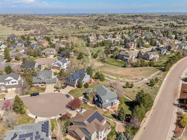 404 Yarrow Pl, Castle Pines, CO 80108 - aerial view of property's location with nearby suburban area