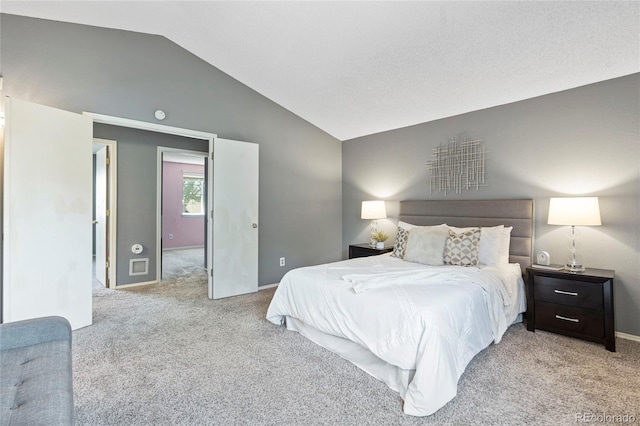 19937 E Loyola Pl, Aurora, CO 80013 - bedroom featuring vaulted ceiling and carpet floors