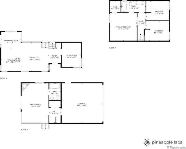 19937 E Loyola Pl, Aurora, CO 80013 - view of home floor plan