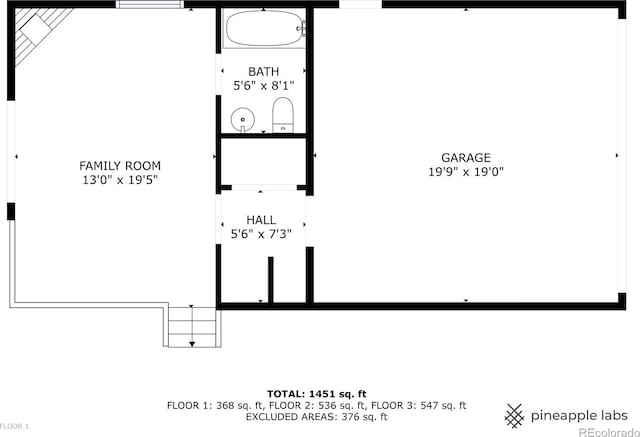 19937 E Loyola Pl, Aurora, CO 80013 - view of home floor plan