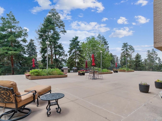 1111 Race St Unit 3A, Denver, CO 80206 - view of property's community featuring a patio