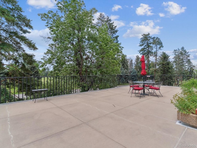 1111 Race St Unit 3A, Denver, CO 80206 - view of patio