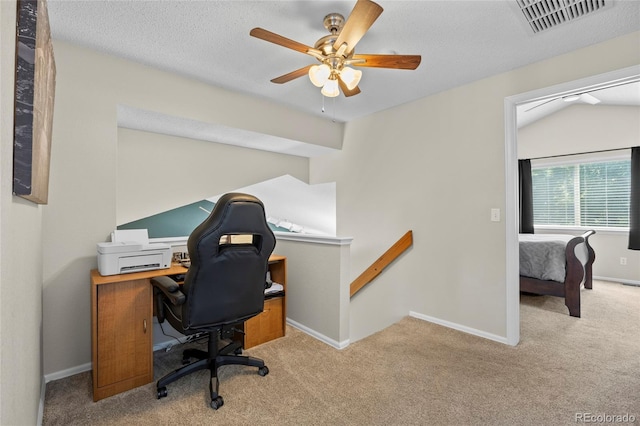 20858 E Progress Ave, Centennial, CO 80015 - carpeted office space with ceiling fan and baseboards