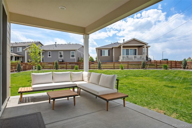 944 Alpine Ridge St, Erie, CO 80516 - view of patio with outdoor lounge area