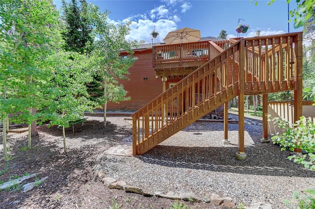 view of jungle gym