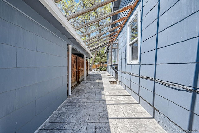 view of side of home
