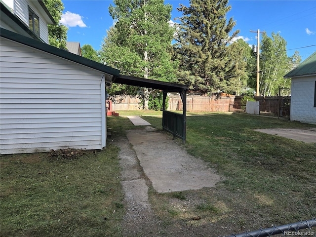 104 Joe S Chavez Dr, La Jara, CO 81140 - view of yard