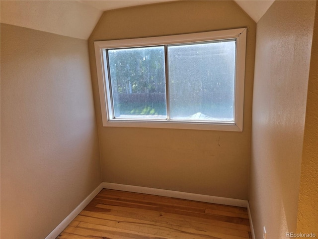 104 Joe S Chavez Dr, La Jara, CO 81140 - unfurnished room featuring vaulted ceiling, plenty of natural light, and light wood finished floors