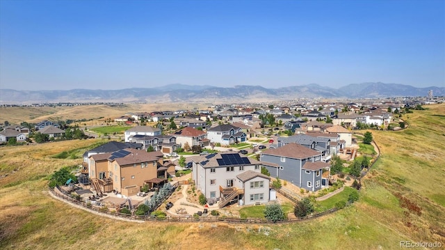8551 Orchard Way, Arvada, CO 80007 - aerial view of residential area with mountains