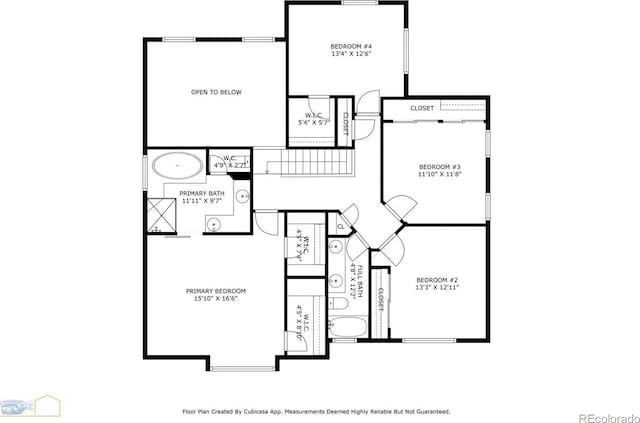 14533 W 69th Pl, Arvada, CO 80004 - floor plan / room layout